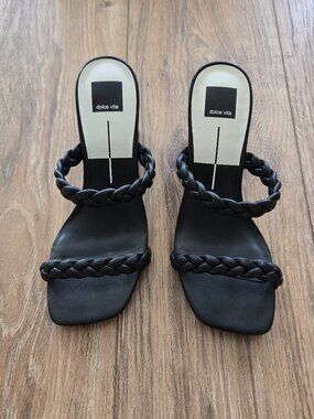 Dolce Vita Paily Stella Black Sandals
